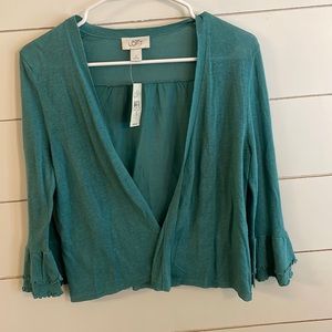 New with tags Ann Taylor Loft 3/4 sleeve light cardigan